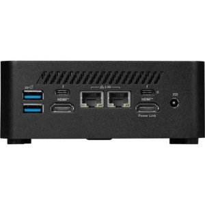 Мини-ПК MSI Cubi NUC 1M-053BRU, Intel Core 3 100U / Отсутствует DDR5 / Отсутствует SSD / Intel Graphics / Без ОС, черный (936-B0B111-081)
