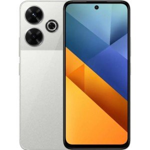 Смартфон Xiaomi POCO M6 8/256Gb Global, Серебристый Смартфон Xiaomi POCO M6 8/256Gb Global, Серебристый