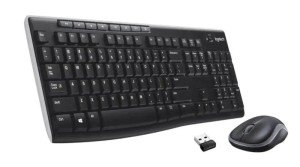Беспроводная клавиатура + мышь MK270 RUS BLACK 920-003381 LOGITECH