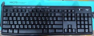 Беспроводная клавиатура + мышь MK270 RUS BLACK 920-003381 LOGITECH