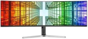 Монитор Samsung 49" S49C950UAI 1000R, VA, 32:9, DQHD, 5ms, 350cd, 120Hz, DP, HDMI, USB, USB-C, LAN, SPK, HAS Монитор Samsung 49" S49C950UAI 1000R, VA, 32:9, DQHD, 5ms, 350cd, 120Hz, DP, HDMI, USB, USB-C, LAN, SPK, HAS
