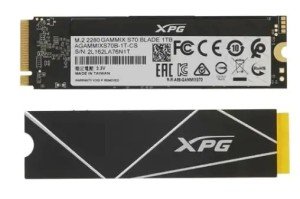 Накопитель SSD M.2 2280 1TB AGAMMIXS70B-1T-CS ADATA