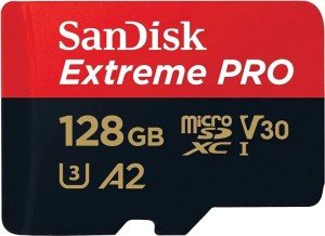Карта памяти Sandisk Extreme Pro, 128 ГБ Карта памяти Sandisk Extreme Pro, 128 ГБ