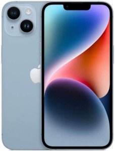 Смартфон Apple iPhone 14 256GB Global (256 ГБ, Синий, Global, 6 ГБ, nanoSim+eSim, Без Rustore)