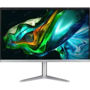 Моноблок Acer Aspire C24-1300 23.8" Full HD Ryzen 5 7520U (2.8) 16Gb SSD512Gb RGr CR Eshell GbitEth WiFi BT 65W клавиатура мышь Cam черный 1920x1080