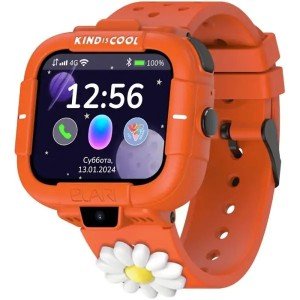 Детские смарт-часы ELARI KidPhone Маша и Медведь Orange (Оранжевый)