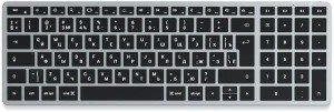 Беспроводная клавиатура Satechi Slim X2 Серый Космос Беспроводная клавиатура Satechi Slim X2 Серый Космос
