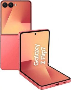 Смартфон Samsung Galaxy Z Flip7, 12/256 ГБ Коралловый