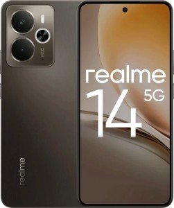 Смартфон Realme 14 5G 12/256 ГБ, черный Смартфон Realme 14 5G 12/256 ГБ, черный