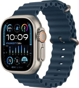 Умные часы Apple Watch Ultra 2 49 мм Titanium Case GPS + Cellular, Blue Ocean Band Умные часы Apple Watch Ultra 2 49 мм Titanium Case GPS + Cellular, Blue Ocean Band