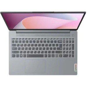 Ноутбук Lenovo IdeaPad 3 Slim 15AMN8, 15.6" (1920x1080) IPS/AMD Ryzen 3 7320U/8 ГБ DDR5/256 ГБ SSD/AMD Radeon Graphics/Без системы, Серый (82XQ00K0UE)