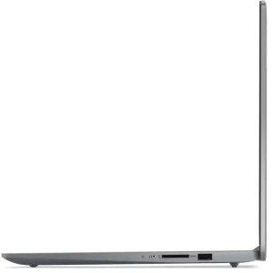 Ноутбук Lenovo IdeaPad 3 Slim 15AMN8, 15.6" (1920x1080) IPS/AMD Ryzen 3 7320U/8 ГБ DDR5/256 ГБ SSD/AMD Radeon Graphics/Без системы, Серый (82XQ00K0UE)