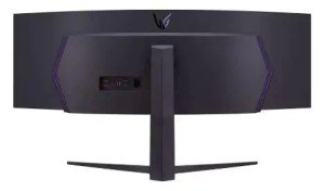 Монитор LG 49" 49GR85DC-B 1000R, 32:9, VA, DQHD, 1ms, 450cd, 240Hz, HDMI, DP, USB, HAS