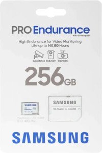 Карта памяти Samsung PRO Endurance microSDXC 256 ГБ Endurance UHS-I U3 V30 + ADP, (MB-MJ256KA/APC) Карта памяти Samsung PRO Endurance microSDXC 256 ГБ Endurance UHS-I U3 V30 + ADP, (MB-MJ256KA/APC)