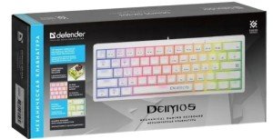 Клавиатура MECHANICAL DEIMOS GK-303 RU RGB 45304 DEFENDER