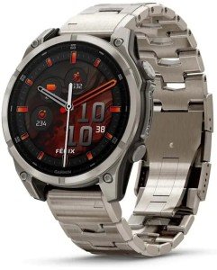Часы Garmin Fenix 8 47mm Amoled Sapphire Titanium, светло-серый, титановый ремешок (010-02904-40) Часы Garmin Fenix 8 47mm Amoled Sapphire Titanium, светло-серый, титановый ремешок (010-02904-40)