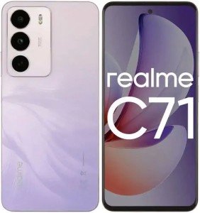 Смартфон Realme C71, 8/256 GB, Violet Смартфон Realme C71, 8/256 GB, Violet
