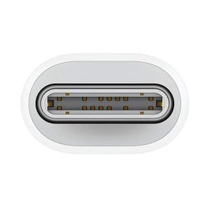 Адаптер Apple USB-C to Lightning USB-C / Lightning, белый 