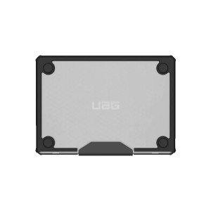 Чехол UAG Plyo для MacBook AIR 13" M2-M4, прозрачный/черный (Ice/Black) 