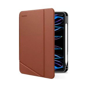 Чехол для iPad Pro 12.9 Tomtoc (2021/22) Tri-use Folio B02 PU/TPU Brown