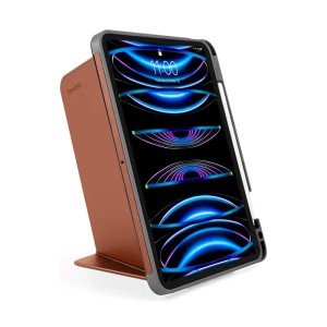Чехол для iPad Pro 12.9 Tomtoc (2021/22) Tri-use Folio B02 PU/TPU Brown