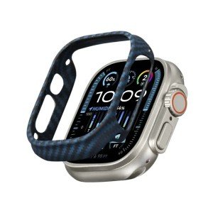 Чехол PITAKA Air Case для Apple Watch 49мм Ultra Black/Blue