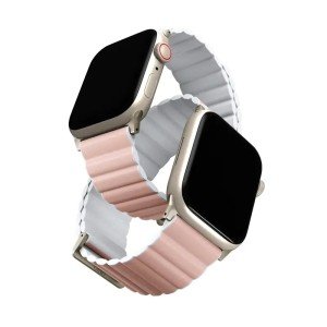 Ремень для Apple Watch Uniq Revix Premium Edition Reversible Magnetic 44/45/46/49mm Blush/Pink White