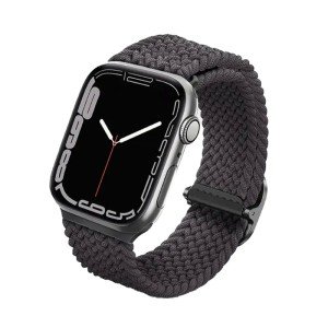 Плетеный ремень Uniq ASPEN для Apple Watch 44/45/46/49mm Gray Плетеный ремень Uniq ASPEN для Apple Watch 44/45/46/49mm Gray