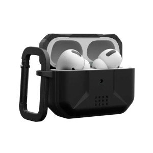 Чехол с карабином Urban Armor Gear (UAG) для Apple Airpods Pro/Pro 2 Civilian Black