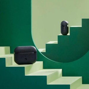 Чехол Pitaka MagEZ Case for AirPods Pro/Pro 2 MagSafe Black/Gray 600D