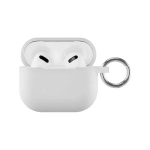 Чехол силиконовый «vlp» для AirPods 3 Карабин White