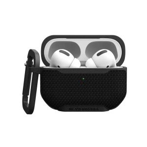 Чехол с карабином Urban Armor Gear (UAG) для Apple Airpods Pro/Pro 2 Metropolis Black