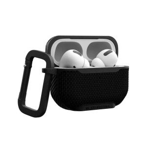 Чехол с карабином Urban Armor Gear (UAG) для Apple Airpods Pro/Pro 2 Metropolis Black