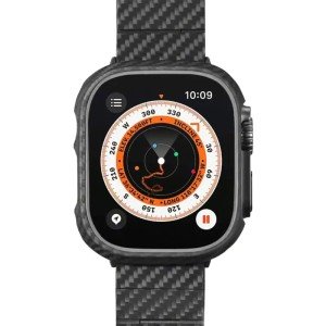 Чехол PITAKA Air Case для Apple Watch 49мм Ultra Black/Gray