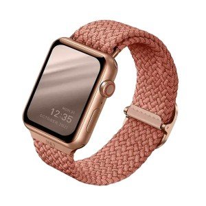 Плетеный ремень Uniq ASPEN для Apple Watch 38/40/41/42mm Pink / Beige Плетеный ремень Uniq ASPEN для Apple Watch 38/40/41/42mm Pink / Beige