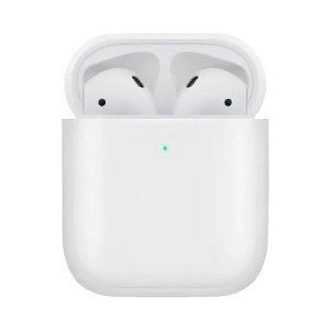 Чехол защитный «vlp» Plastic Case для AirPods 2 White Чехол защитный «vlp» Plastic Case для AirPods 2 White