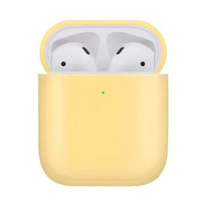 Чехол защитный «vlp» Plastic Case для AirPods 2 Yellow Чехол защитный «vlp» Plastic Case для AirPods 2 Yellow