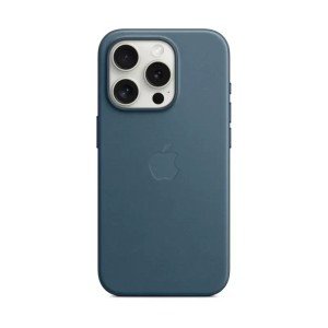 Чехол Apple iPhone 15 Pro FineWoven Case with MagSafe Pacific Blue