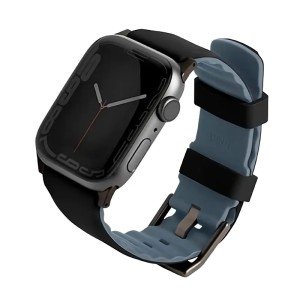 Ремень силиконовый Uniq LINUS для Apple Watch 38/40/41/42mm Black Ремень силиконовый Uniq LINUS для Apple Watch 38/40/41/42mm Black