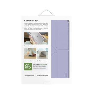 Чехол Uniq Camden Click для iPad Air 13 (2024) Light Violet