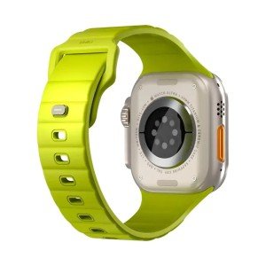 Ремень Uniq STRIDE FRM Rubber для Apple Watch 44/45/46/49mm Lime Green