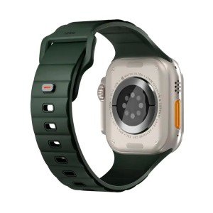 Ремень Uniq STRIDE FRM Rubber для Apple Watch 44/45/46/49mm Green