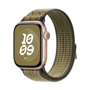 Ремешок для Apple Watch Green/Grey Nike Sport Loop 38/40/41/42mm