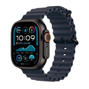Ремешок Apple Watch 49mm Ocean Band Black Titanium Finish 44/45/46/49mm Navy