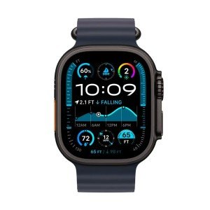 Ремешок Apple Watch 49mm Ocean Band Black Titanium Finish 44/45/46/49mm Navy