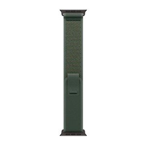 Ремешок Apple Watch 49mm Trail Loop Black Titanium Finish M/L 44/45/46/49mm Green