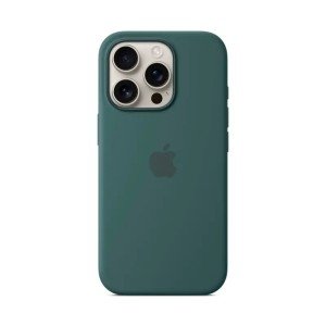 Чехол Apple iPhone 16 Pro Silicone Case with MagSafe Lake Green