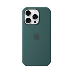 Чехол Apple iPhone 16 Pro Silicone Case with MagSafe Lake Green