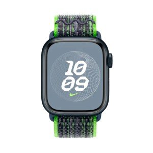 Ремешок для Apple Watch Bright Green/Blue Nike Sport Loop 38/40/41/42mm