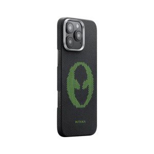 Чехол PITAKA Tactile Woven для iPhone 16 Pro 6.3" MagSafe Alien